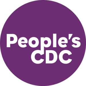 People's CDC logo purple